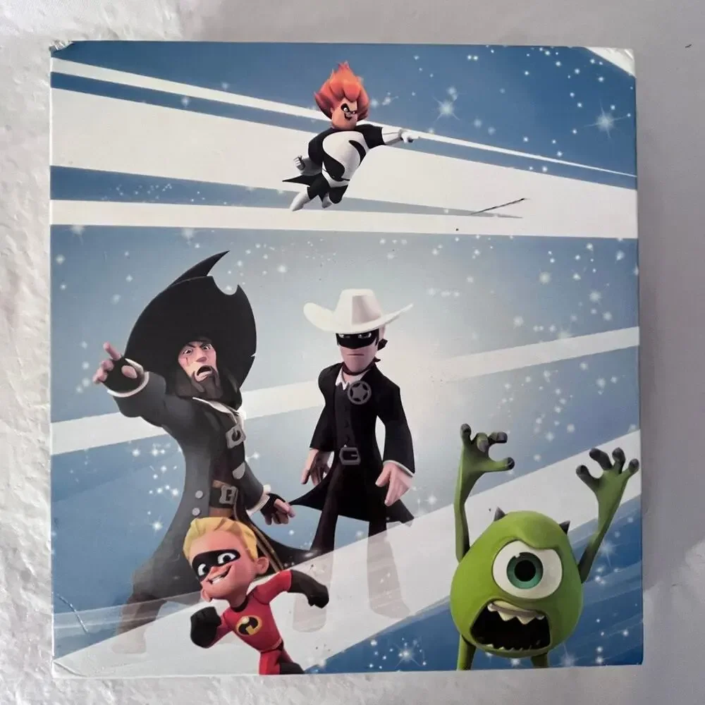 Disney Infinity Power Discs Lot Album Binder 15 Discs Storage Book